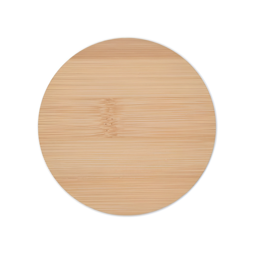 Lot de 6 Sous-Verres Personnalisables en Bois (10 cm) – Gravure Laser