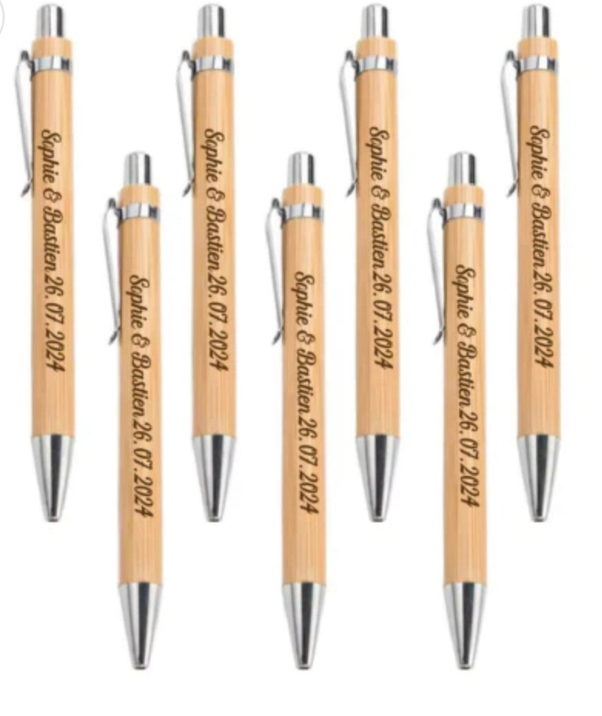 stylo en bois personnalisé