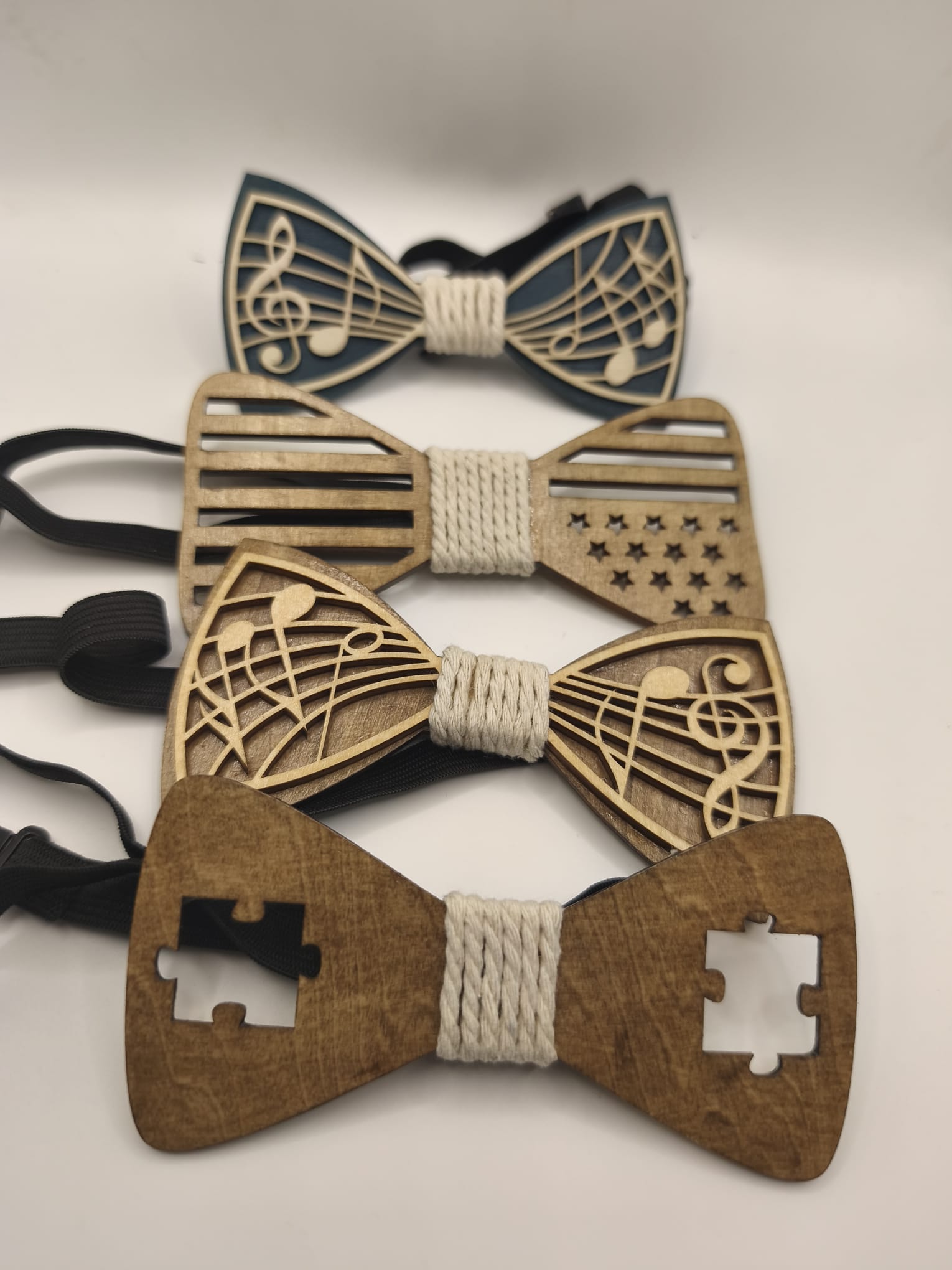 Noeud papillon bois