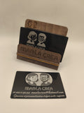 Carte de Visite en Aluminium Personnalisée – Gravure Laser Recto/Verso