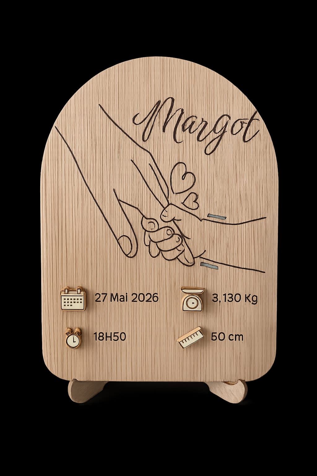 porte bracelet de naissance